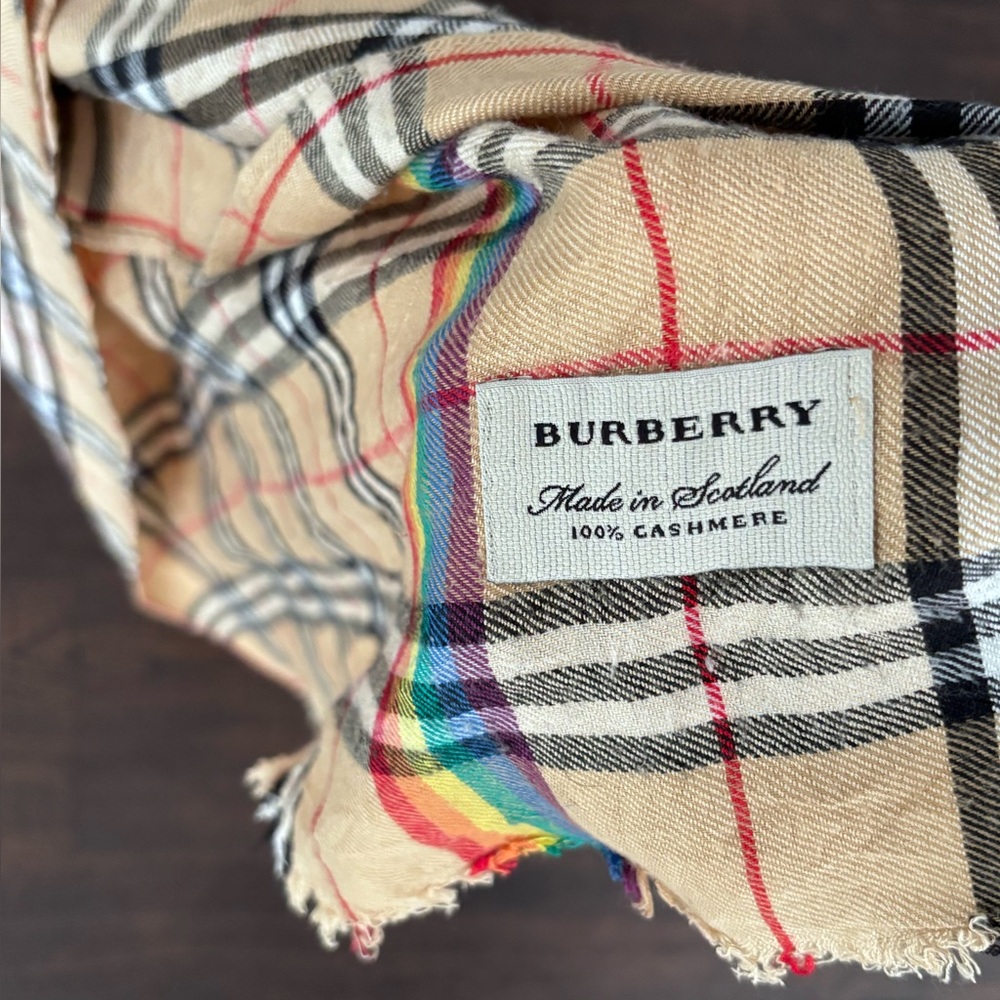 Burberry Cashmere Scarf